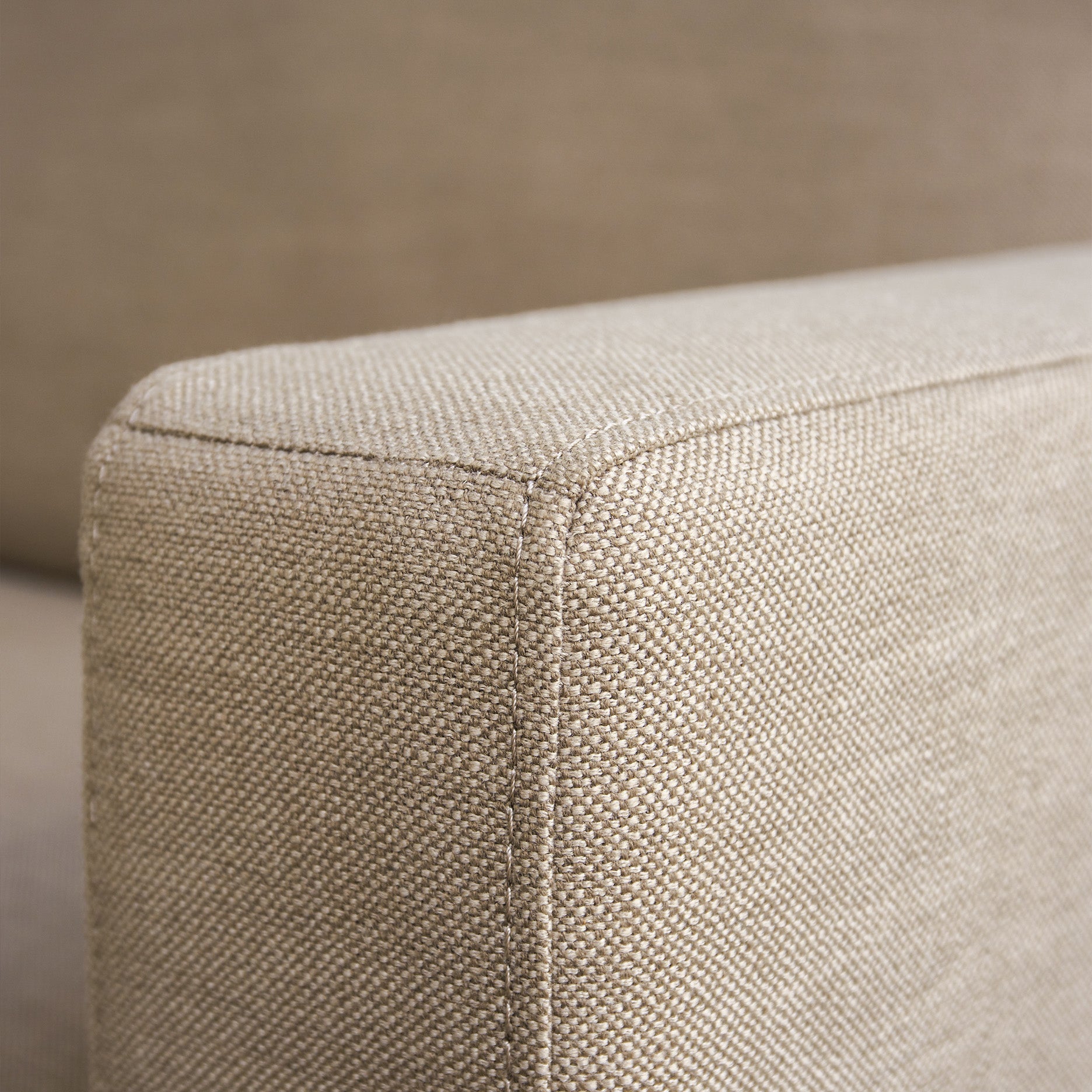 Stapleton II 3-Sitzer Sofa - Eichenbeine